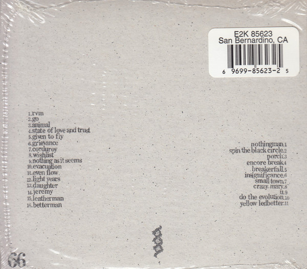 last ned album Download Pearl Jam - San Bernardino California October 28 2000 album