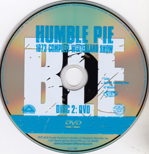télécharger l'album Humble Pie - Life Times Of Steve Marriott 1973 Complete Winterland Show