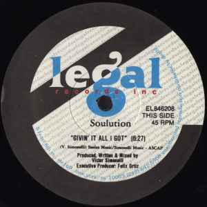 Solution - Givin' It All I Got album cover