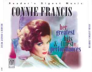 Connie Francis - Her Greatest Hits & Finest Performances album cover