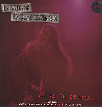 Bruce Dickinson – Alive In Studio A / Alive At The Marquee (CD