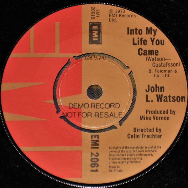 télécharger l'album John L Watson - Lonely For Your Love