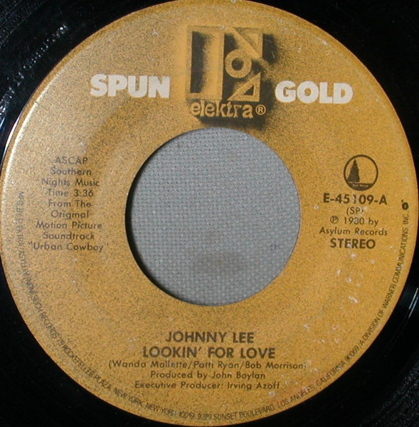 Johnny Lee – Lookin' For Love (1980, Specialty Pressing, Vinyl) - Discogs