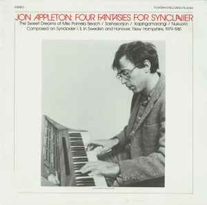 Jon Appleton - Four Fantasies For Synclavier album cover