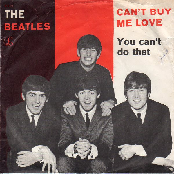 The Beatles – Can't Buy Me Love (1964, Vinyl) - Discogs