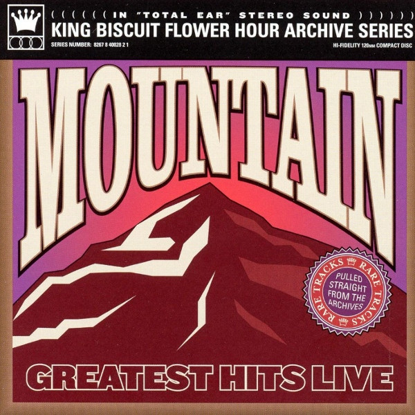 Mountain – Greatest Hits Live! (2000, CD) - Discogs