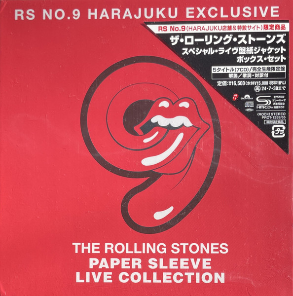 The Rolling Stones – The Rolling Stones Paper Sleeve Live 