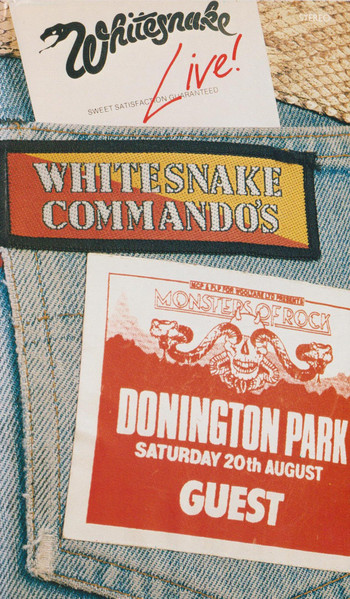 Whitesnake – Live! At Castle Donington (1983, VHS) - Discogs