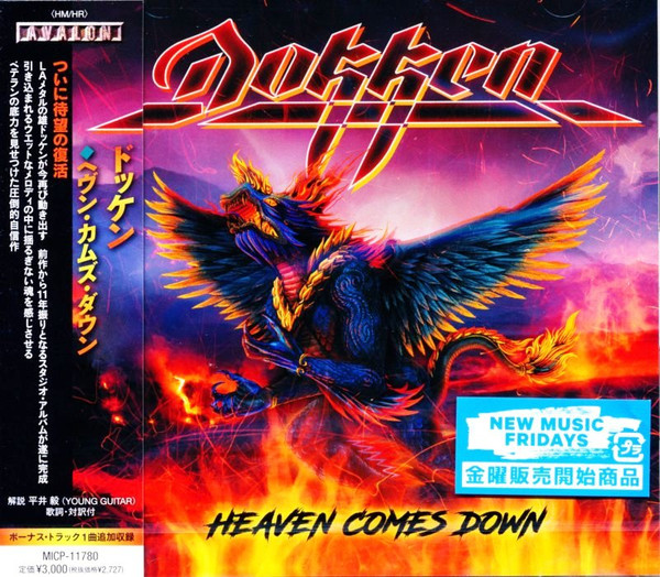 Dokken – Heaven Comes Down = ヘヴン・カムズ・ダウン (2023, CD 
