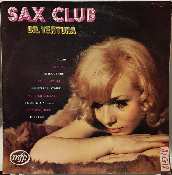 Gil Ventura – Sax Club (1973, Vinyl) - Discogs