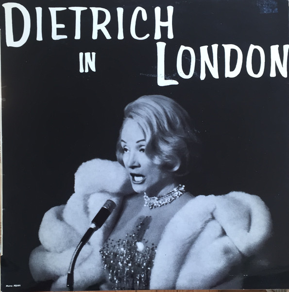 Marlene Dietrich = マレーネ・ディートリッヒ – Marlene In London 