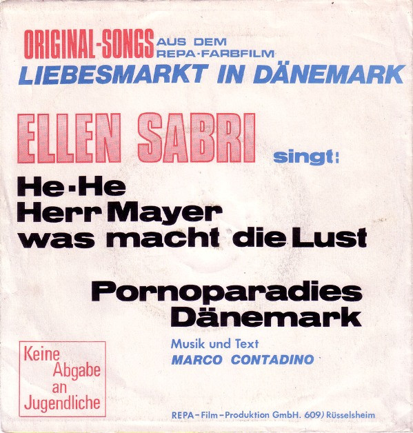 lataa albumi Ellen Sabri - Original Songs Aus Dem Repa Farbfilm Liebesmarkt In Dänemark