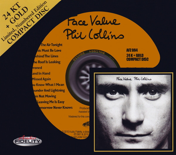 Phil Collins – Face Value (2010, CD) - Discogs