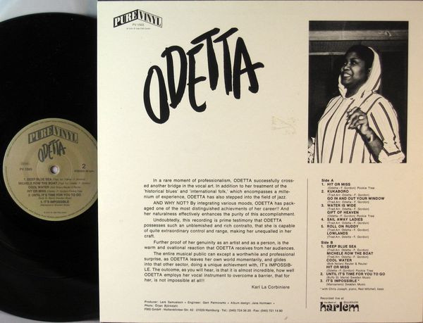 descargar álbum Download Odetta - Its Impossible At The Best Of Harlem album