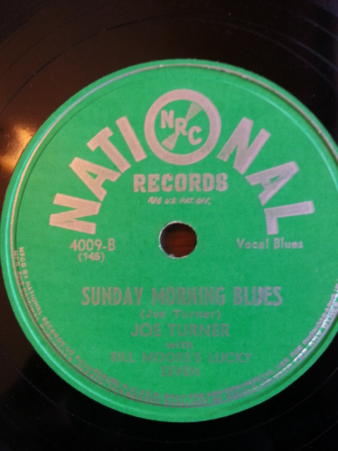 ladda ner album Joe Turner With Bill Moore's Lucky Seven - Mad Blues Sunday Morning Blues