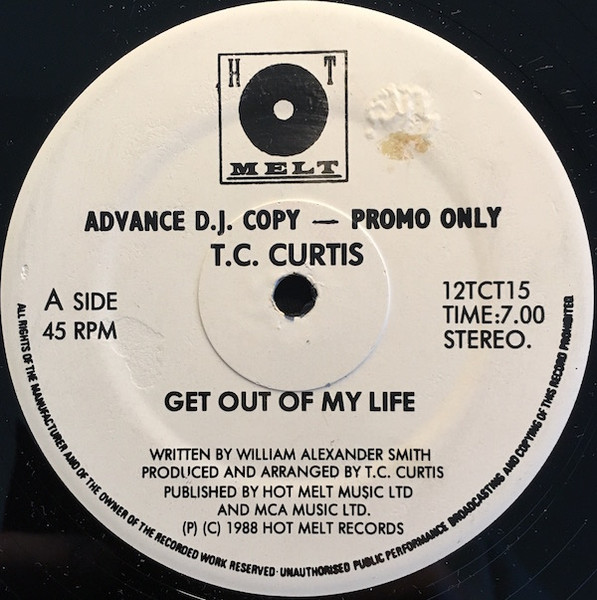 T.C. Curtis – Pack Up Your Things And Get Out Of My Life (1988, Vinyl) -  Discogs