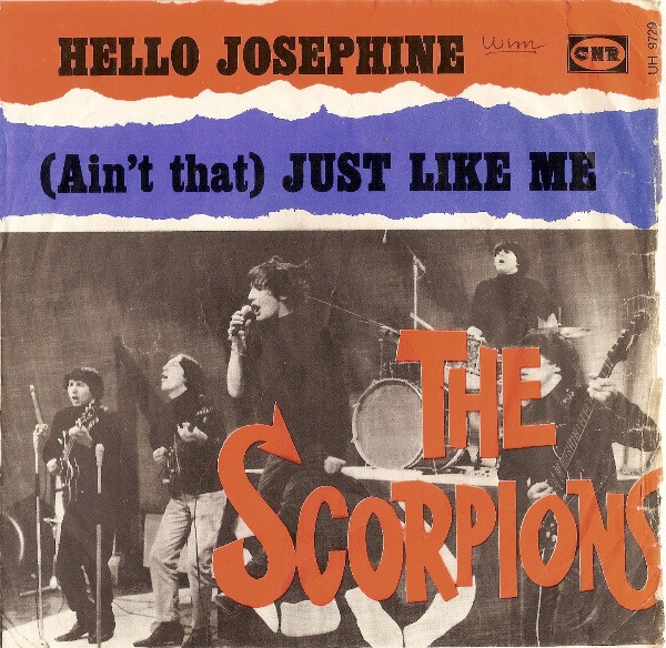 The Scorpions – Hello Josephine (1964, blue/yellow sleeve, Vinyl