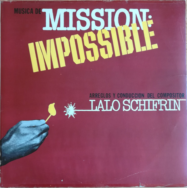 Lalo Schifrin – Musica De "Mision: Imposible" (1967, Vinyl) - Discogs