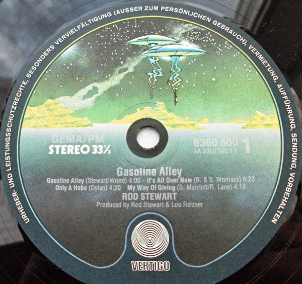 Rod Stewart – Gasoline Alley (Gatefold, Vinyl) - Discogs