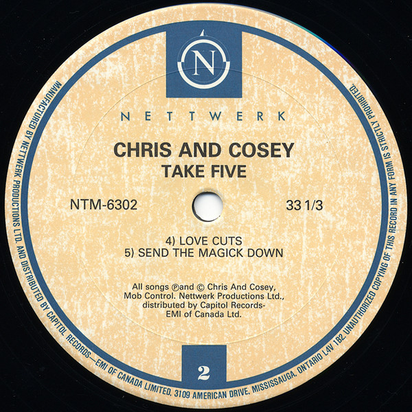 last ned album Chris And Cosey - Take Five