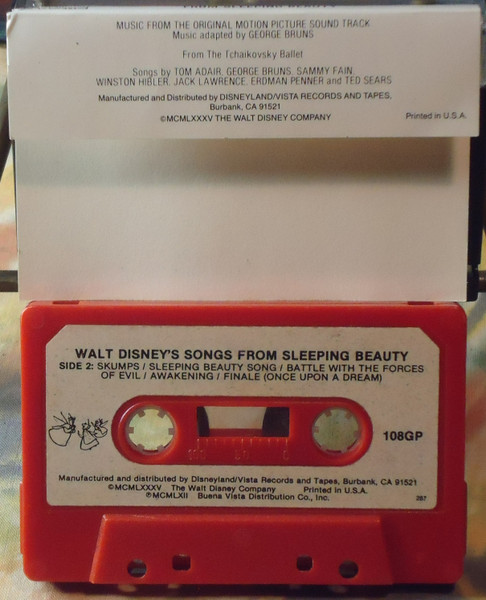 Various - Walt Disney's Sleeping Beauty, Releases