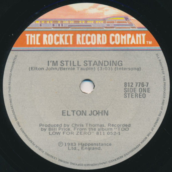 Elton john- Im still standing #eltonjohn #imstillstanding #spedupsound