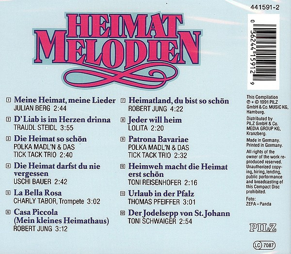 baixar álbum Various - Heimatmelodien