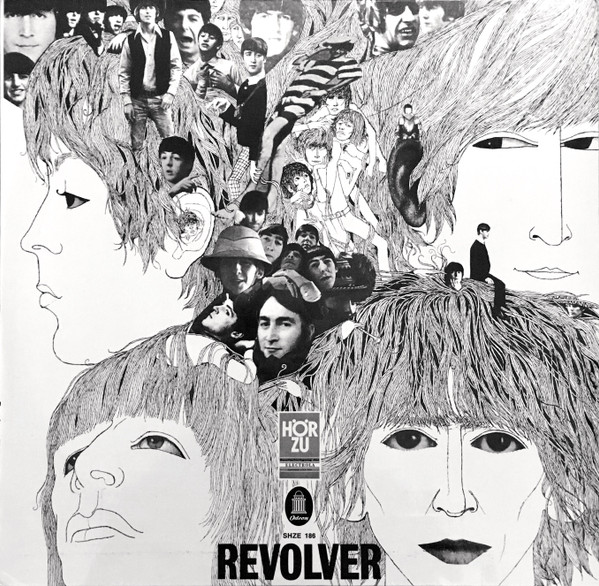 The Beatles – Revolver (1966, Side A Sans Serif / Side B Times New