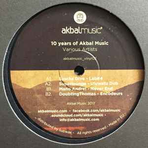 Various - 10 Years Of Akbal Music album cover