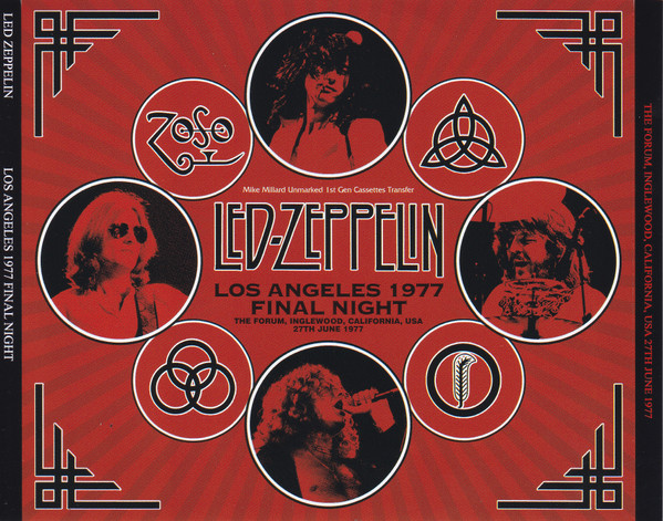 Led Zeppelin – Los Angeles 1977 Final Night (2015, CD) - Discogs