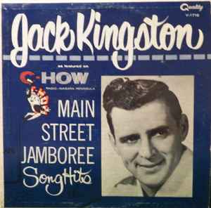 Jack Kingston - Main Street Jamboree Song Hits album cover