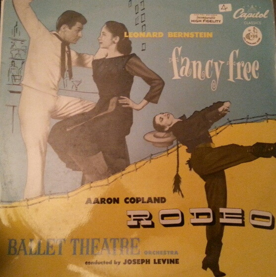 last ned album Aaron Copland, Ballet Theatre Orchestra, Leonard Bernstein - Fancy Free Rodeo