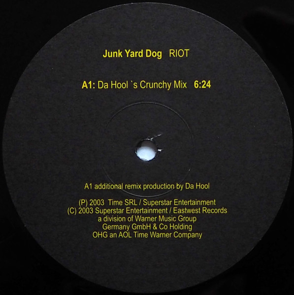 Junk Yard Dog – Riot (2003, Vinyl) - Discogs