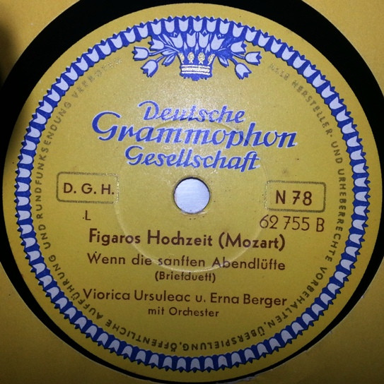 baixar álbum Erna Berger Heinrich Schlusnus Viorica Ursuleac U Erna Berger - Don Giovanni Figaros Hochzeit