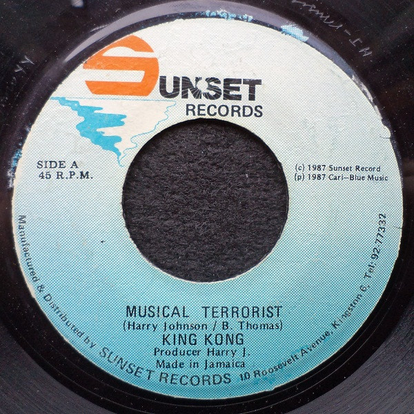 King Kong – Musical Terrorist (1987, Vinyl) - Discogs