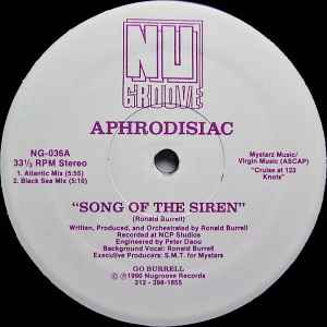 Aphrodisiac - Song Of The Siren album cover
