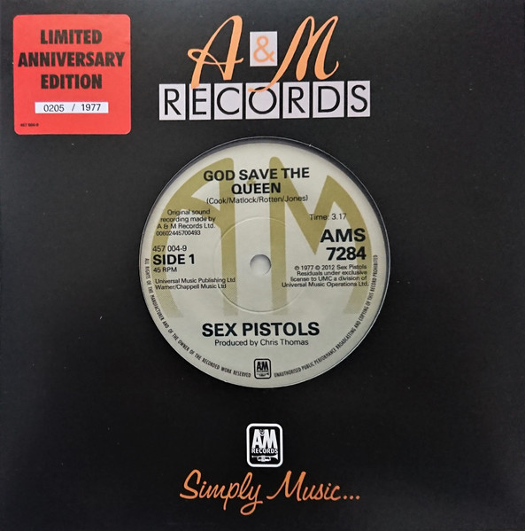 Sex Pistols – God Save The Queen (2022, Silver, Vinyl) - Discogs