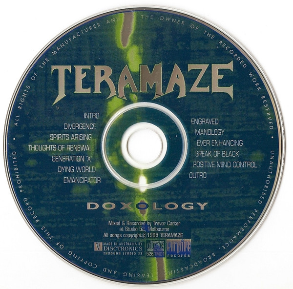 télécharger l'album Teramaze - Doxology