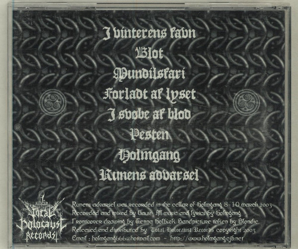 descargar álbum Holmgang - Runens Advarsel