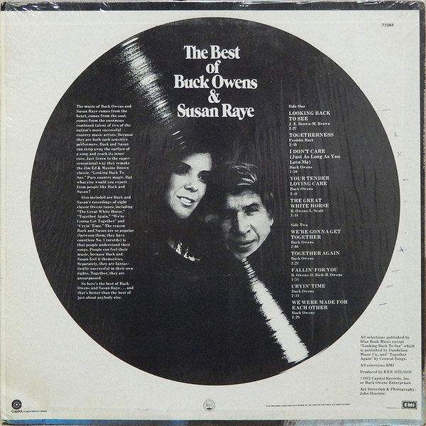last ned album Buck Owens & Susan Raye - The Best of Buck Owens Susan Raye