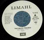 Cover of Too Much Trouble, 1984-06-21, Vinyl