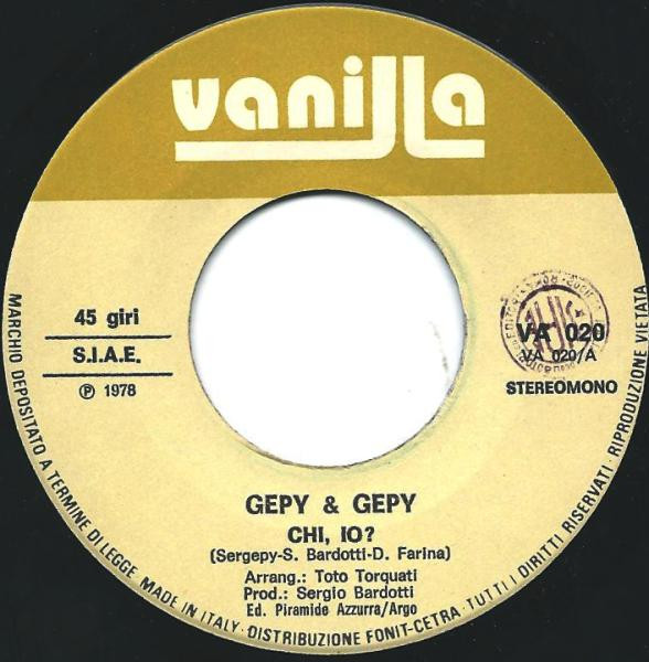 descargar álbum Gepy & Gepy - Chi Io Se Tu Fossi Me