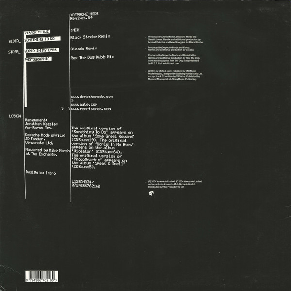 ladda ner album Depeche Mode - Remixes04
