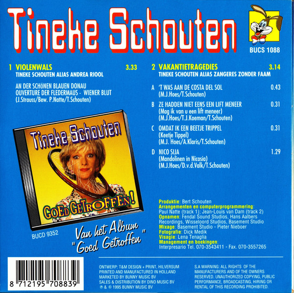 descargar álbum Tineke Schouten Als Andrea Riool - De Violenwals