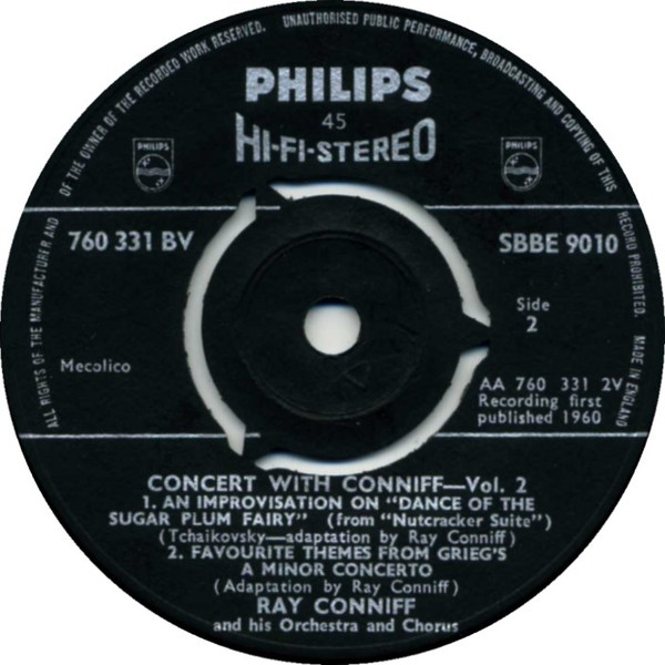descargar álbum Ray Conniff And His Orchestra & Chorus - Concert With Conniff Vol 1