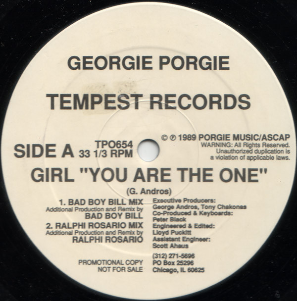 Album herunterladen Georgie Porgie - Girl You Are The One