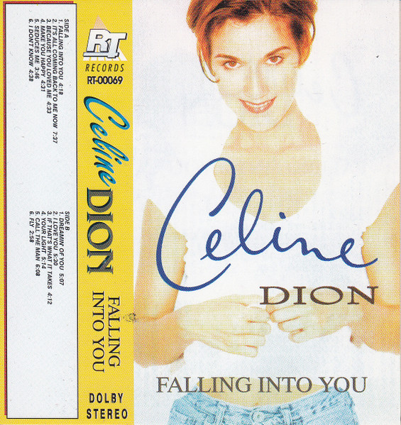 Céline Dion Falling Into You Album Art T-Shirt 2XL
