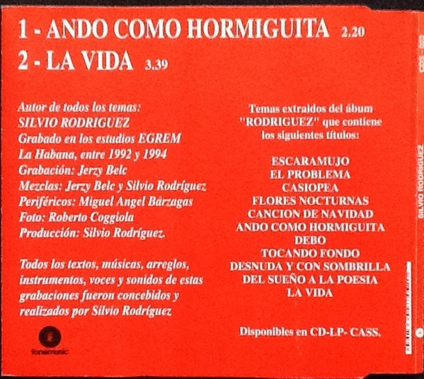 lataa albumi Silvio Rodríguez - Gira 1995