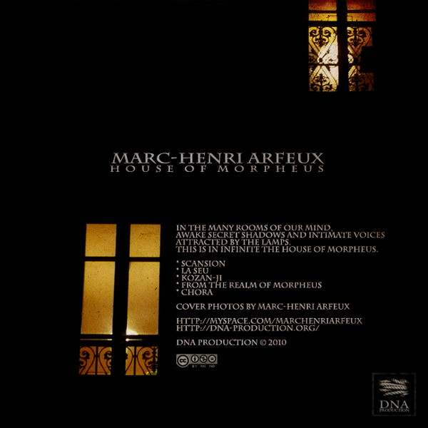 descargar álbum MarcHenri Arfeux - House Of Morpheus