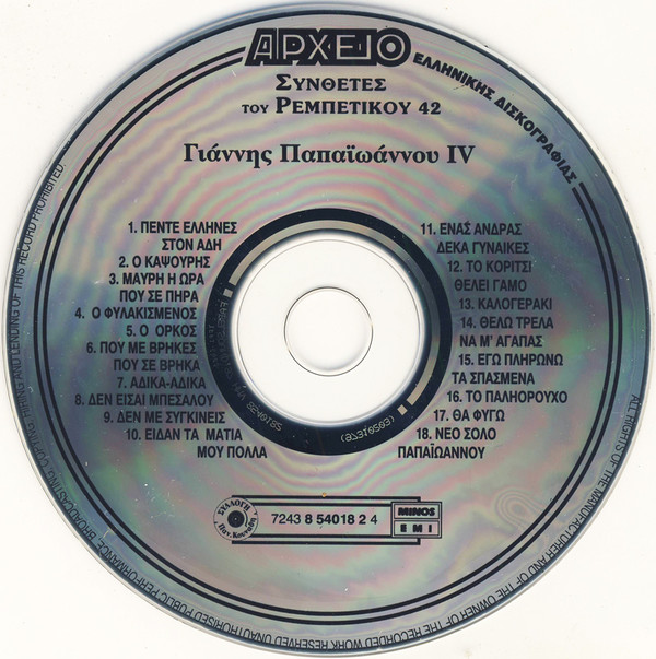 Album herunterladen Γιάννης Παπαϊωάννου - IV